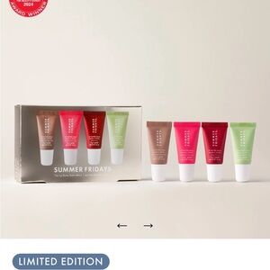 NWT Summer Fridays MINI LIP GLOSS SET